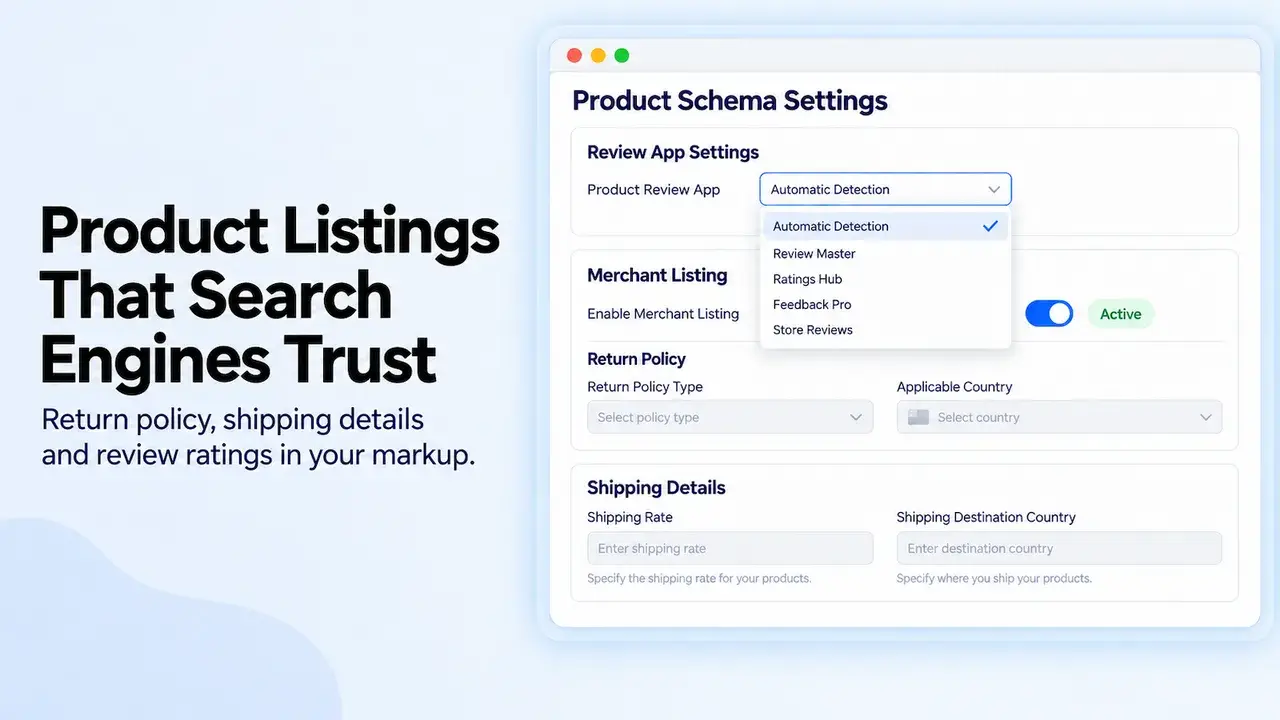 JSON-LD Schema & AI SEO: Product Listing That Search Engines Trust