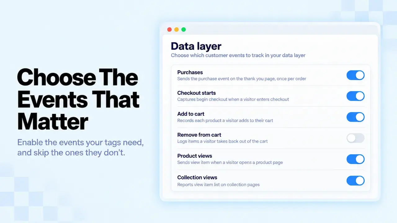 GTM & Data Layer: Choose the Events That Monitor