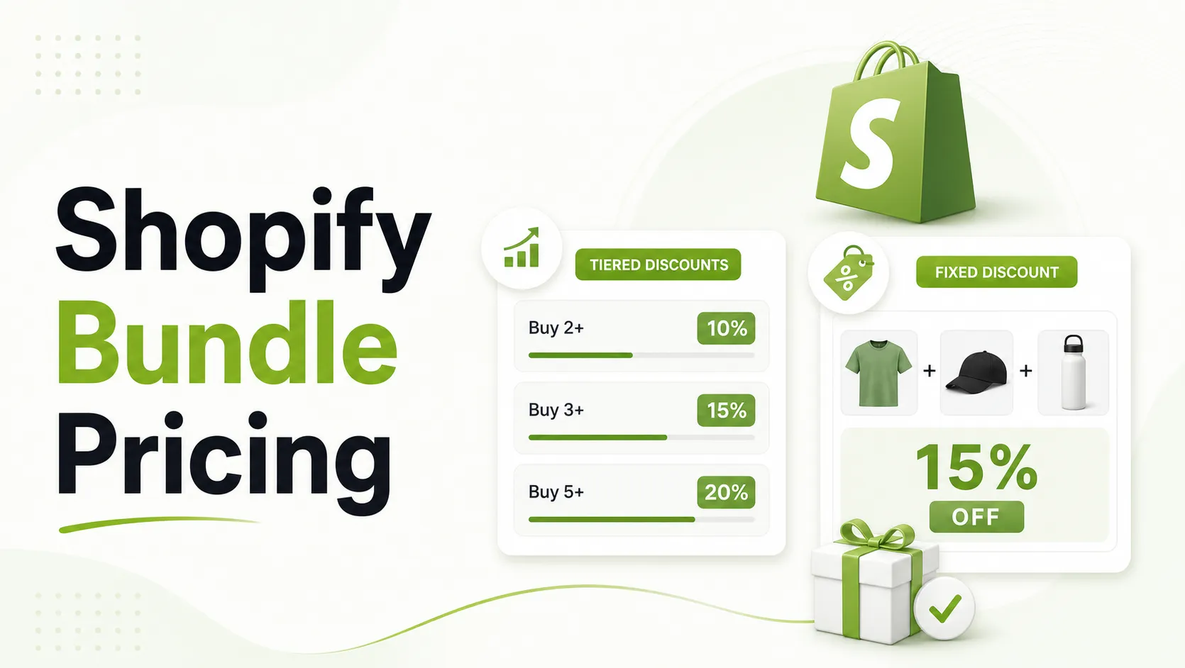 Shopify bundle pricing with tiered vs fixed discounts