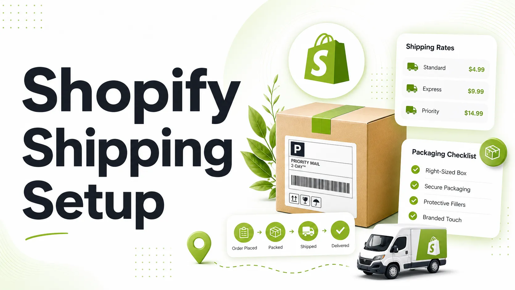 How to set up Shopify shipping rates packaging and fulfillment