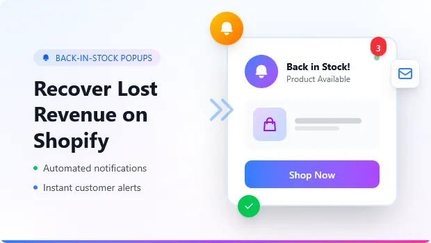 back-in-stock popups-recover-lost-revenue-on-shopify