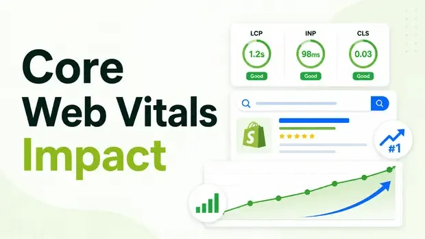 GroPulse thumbnail showing Core Web Vitals, search visibility, and ranking impact visuals for 2026.