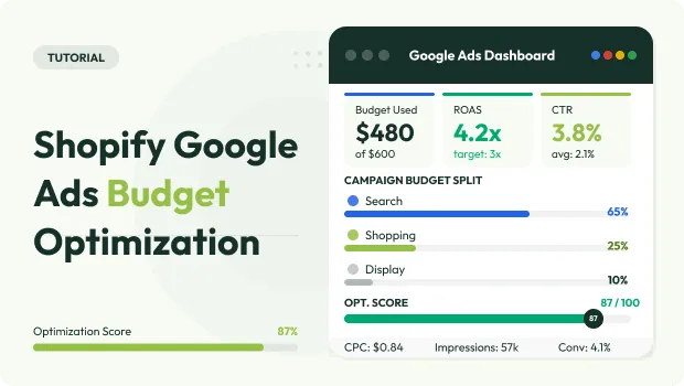 Shopify Google Ads Budget Optimization: The Scale or Cut Guide